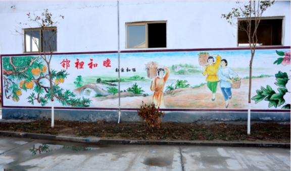 腾冲乡镇文化墙 乡风文明焕发新活力
