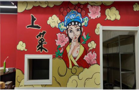 腾冲墙体彩绘的发展和应用