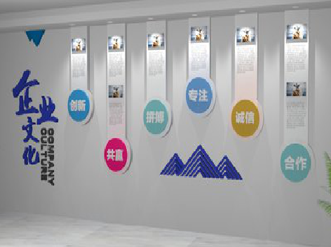 腾冲企业文化墙需要传递什么办公文化？